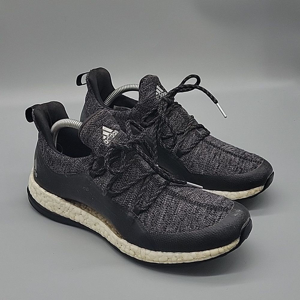 Adidas Womens Pureboost XG 2 BD7195 Black Running Shoes Sneakers Size 8